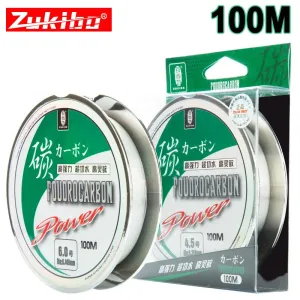 100% Fluorocarbon Fishing Line Japanese Imported Carbon Fibre Monofilament
