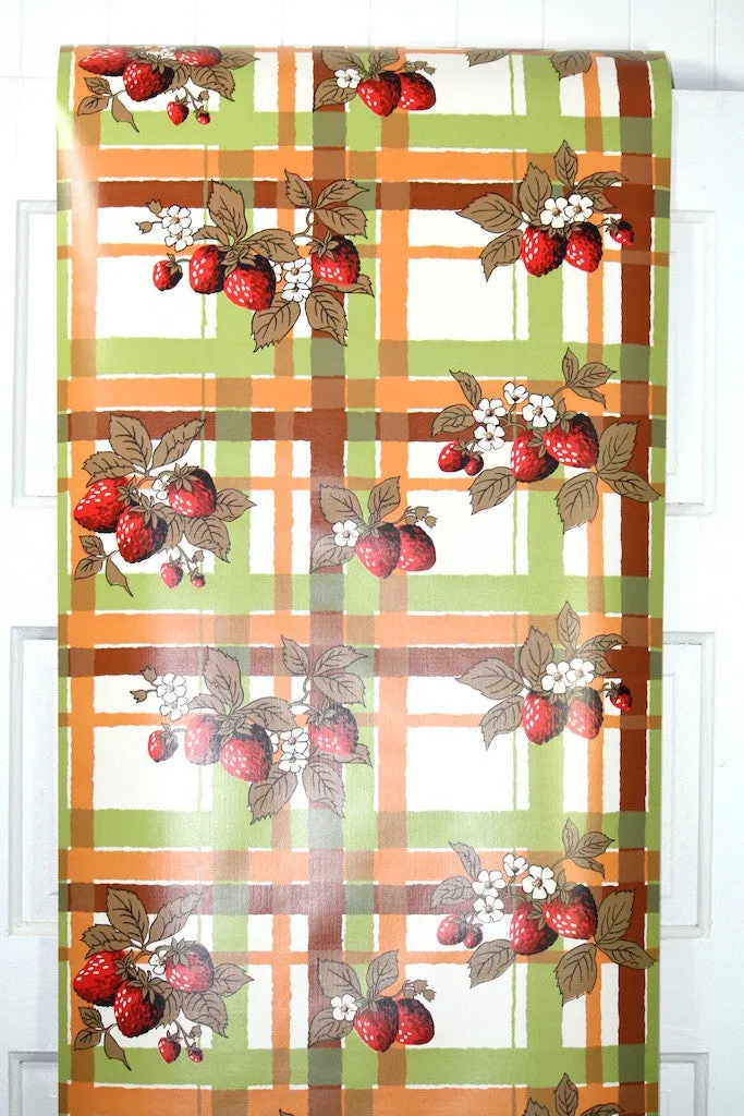 1970s Kitchen Vintage Wallpaper
