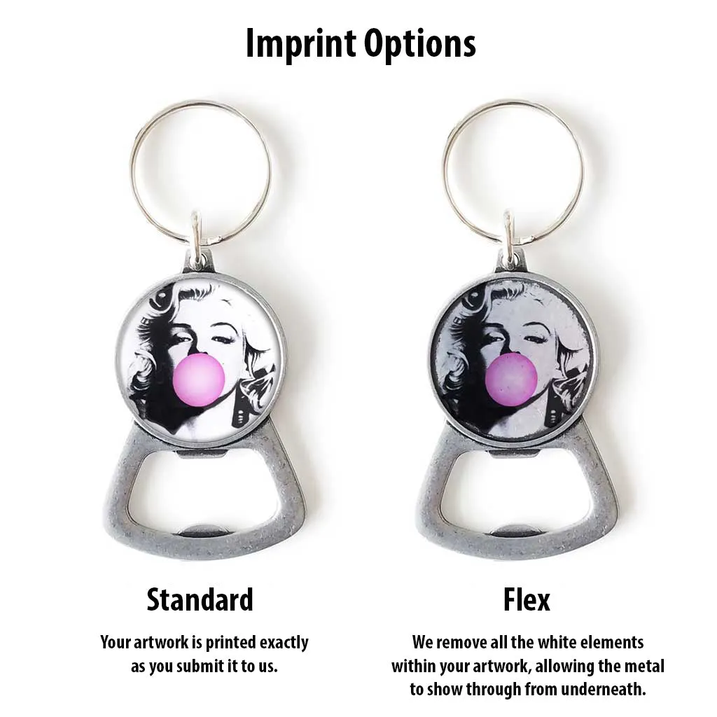 360˚ Graphix Single-Sided Keychain