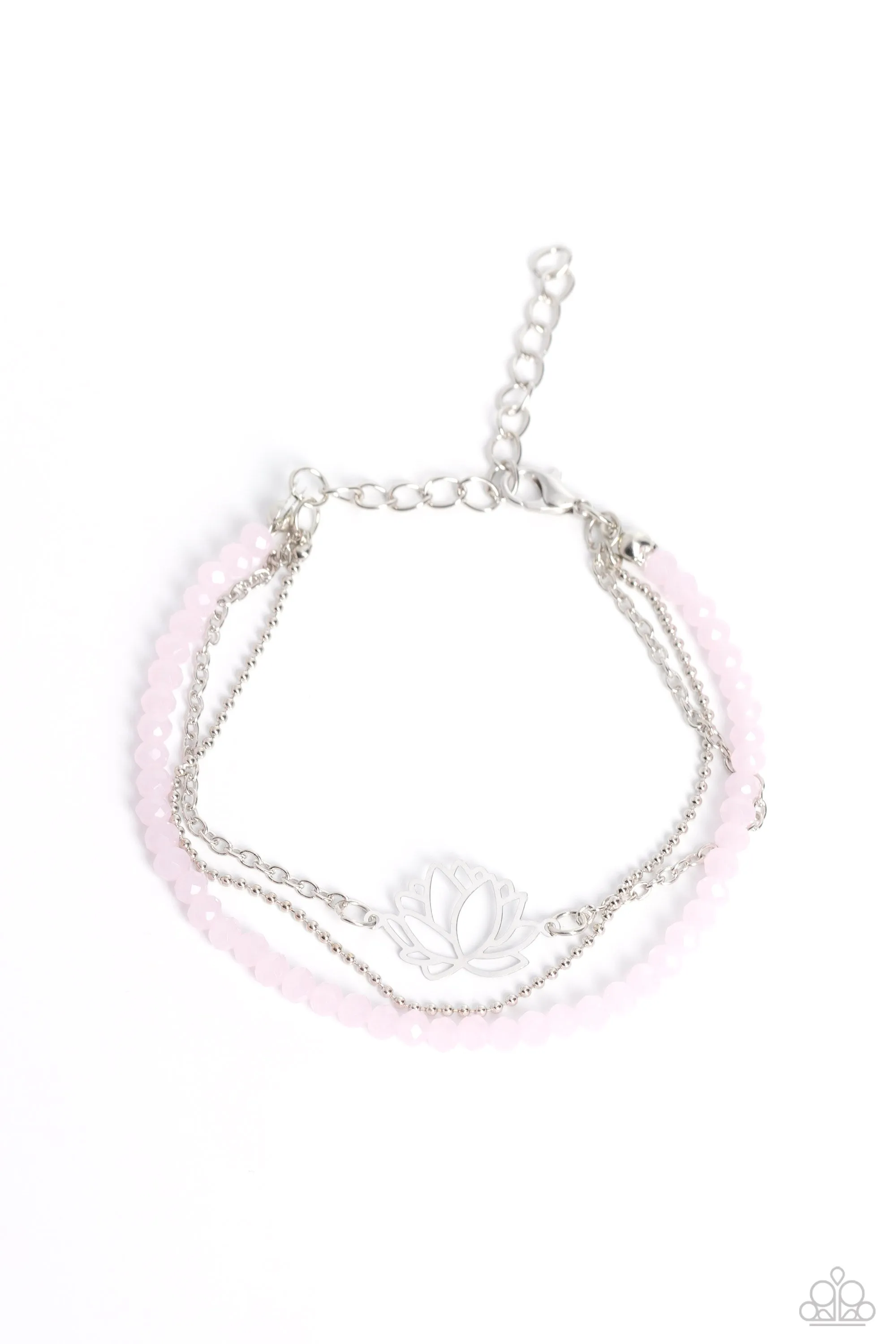 A LOTUS Like This - Pink Bracelet