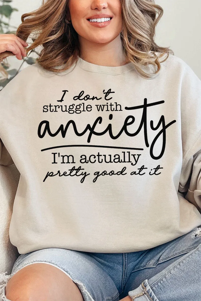 Anxiety Pro Unisex NuBlend Crew Sweatshirt