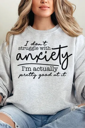 Anxiety Pro Unisex NuBlend Crew Sweatshirt