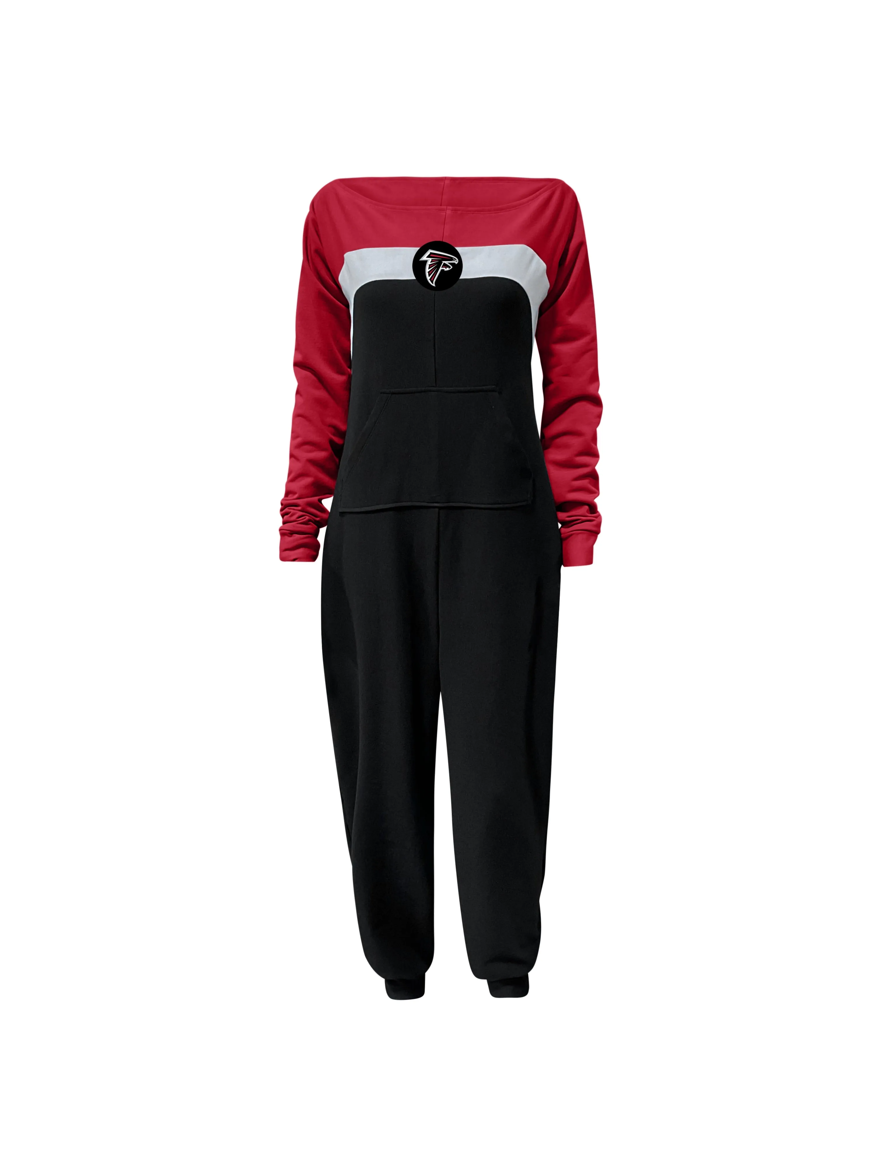 Atlanta Falcons Color Block Jumpsuit