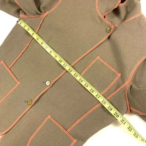 BABY ALPACA Wool Sweater Blazer