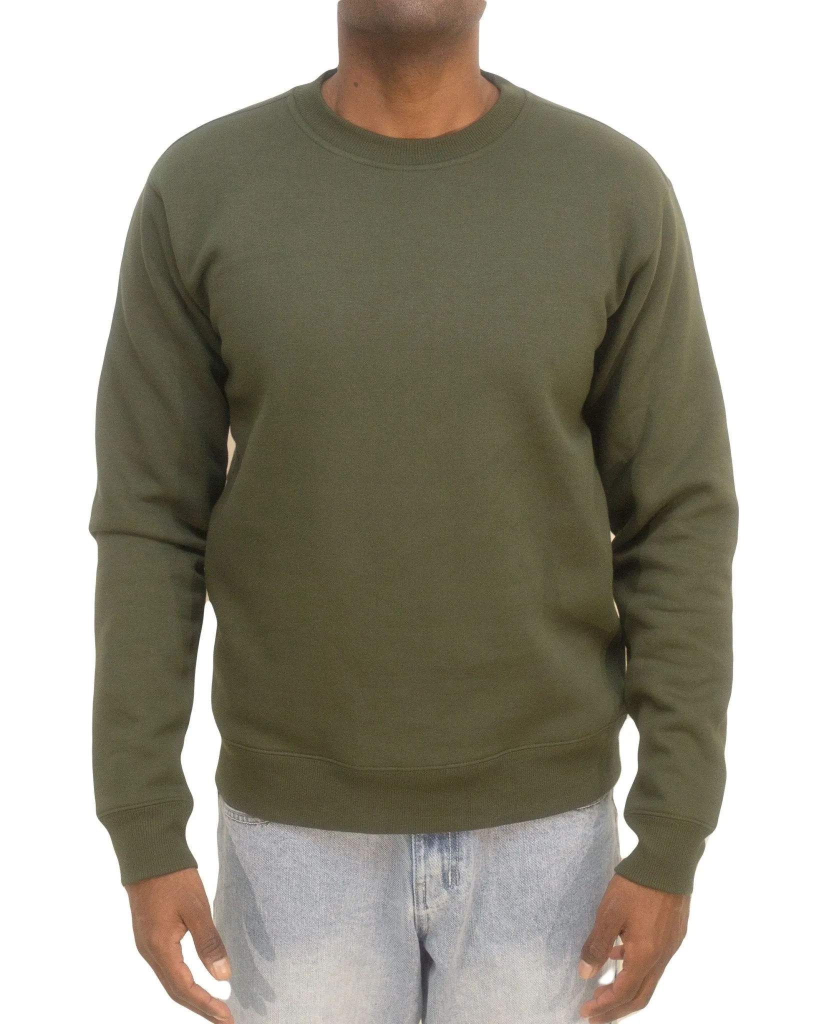 Basic Fleece Crew Neck