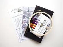 Be Bold Embroidery Kit --- Junebug and Darlin