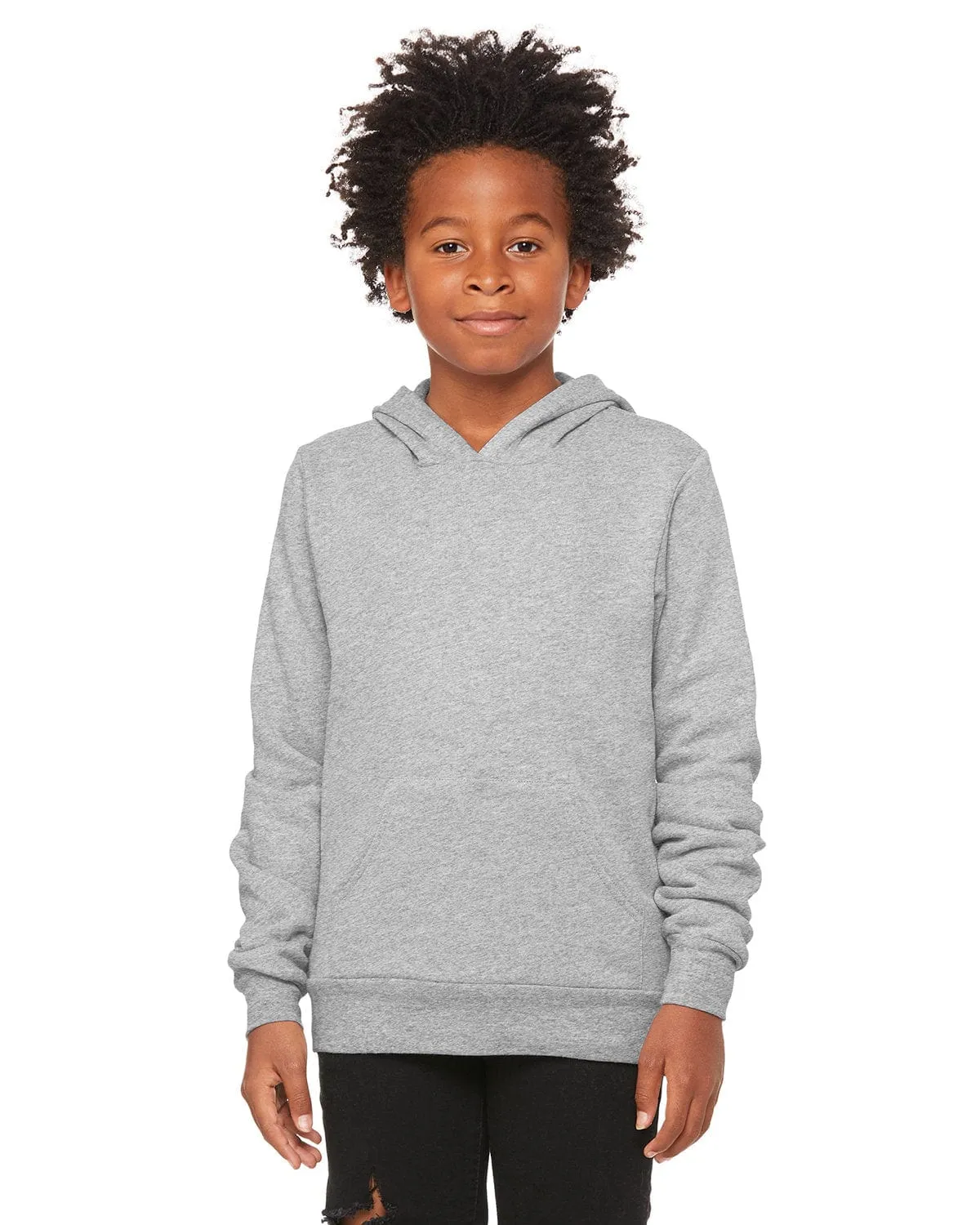 Bella Canvas Youth Sponge Fleece Pullover Hooded Sweatshirt