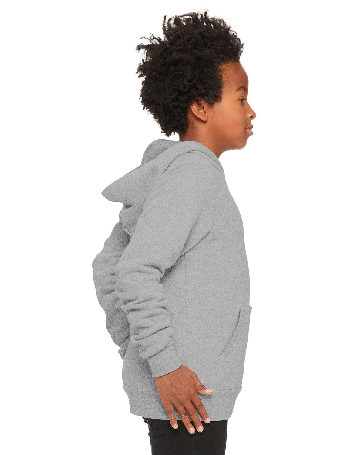 Bella Canvas Youth Sponge Fleece Pullover Hooded Sweatshirt