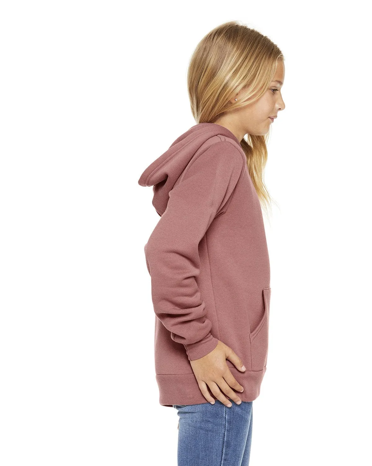 Bella Canvas Youth Sponge Fleece Pullover Hooded Sweatshirt