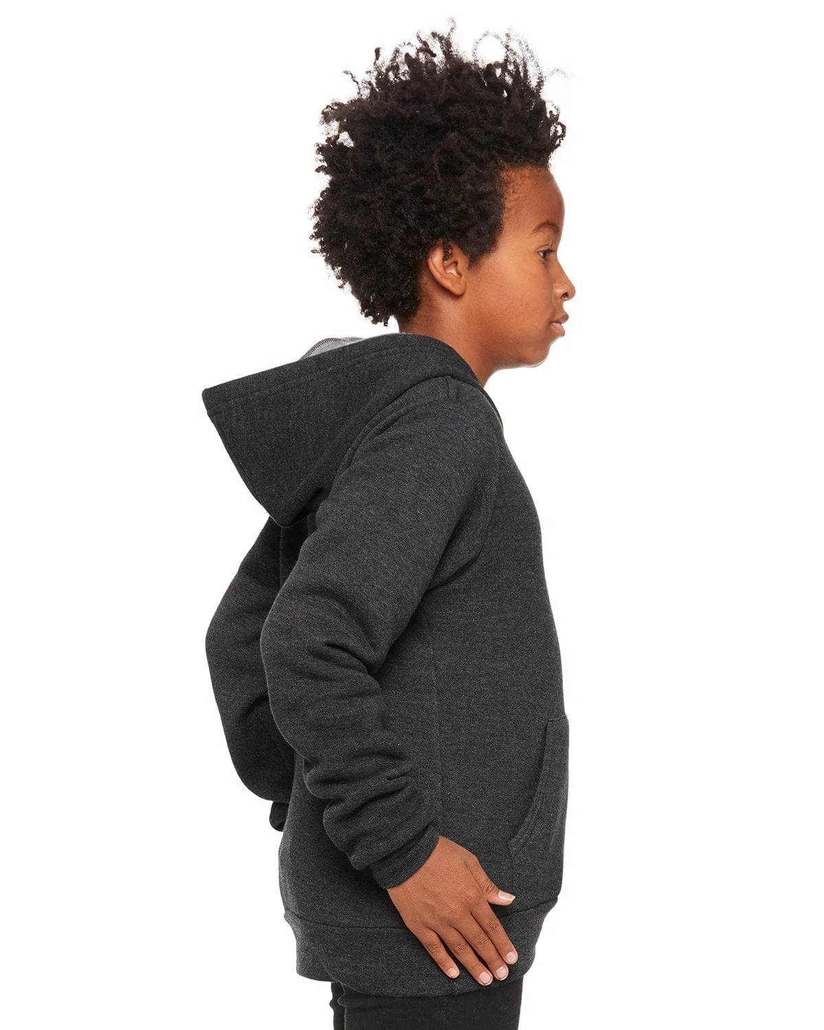 Bella Canvas Youth Sponge Fleece Pullover Hooded Sweatshirt