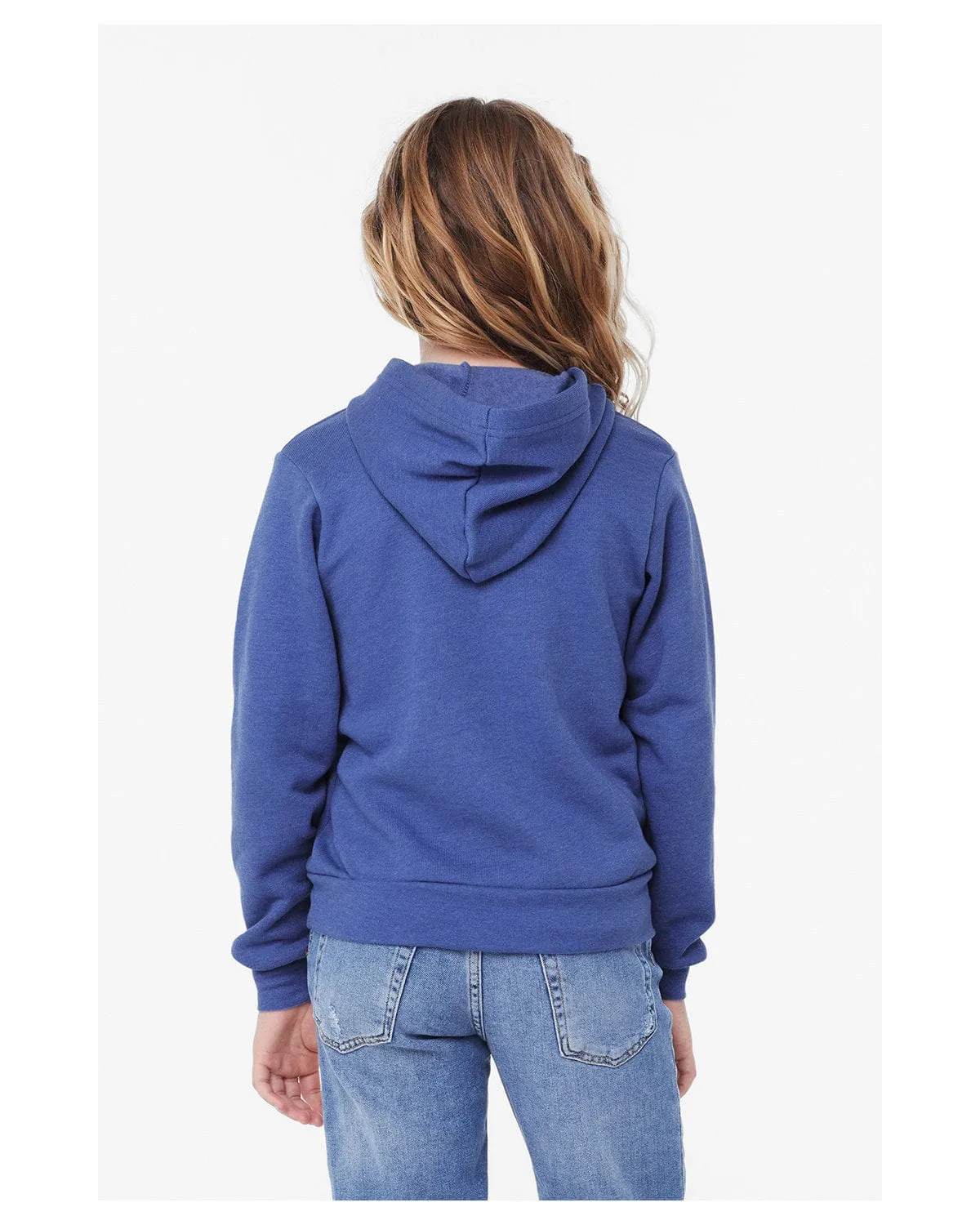 Bella Canvas Youth Sponge Fleece Pullover Hooded Sweatshirt