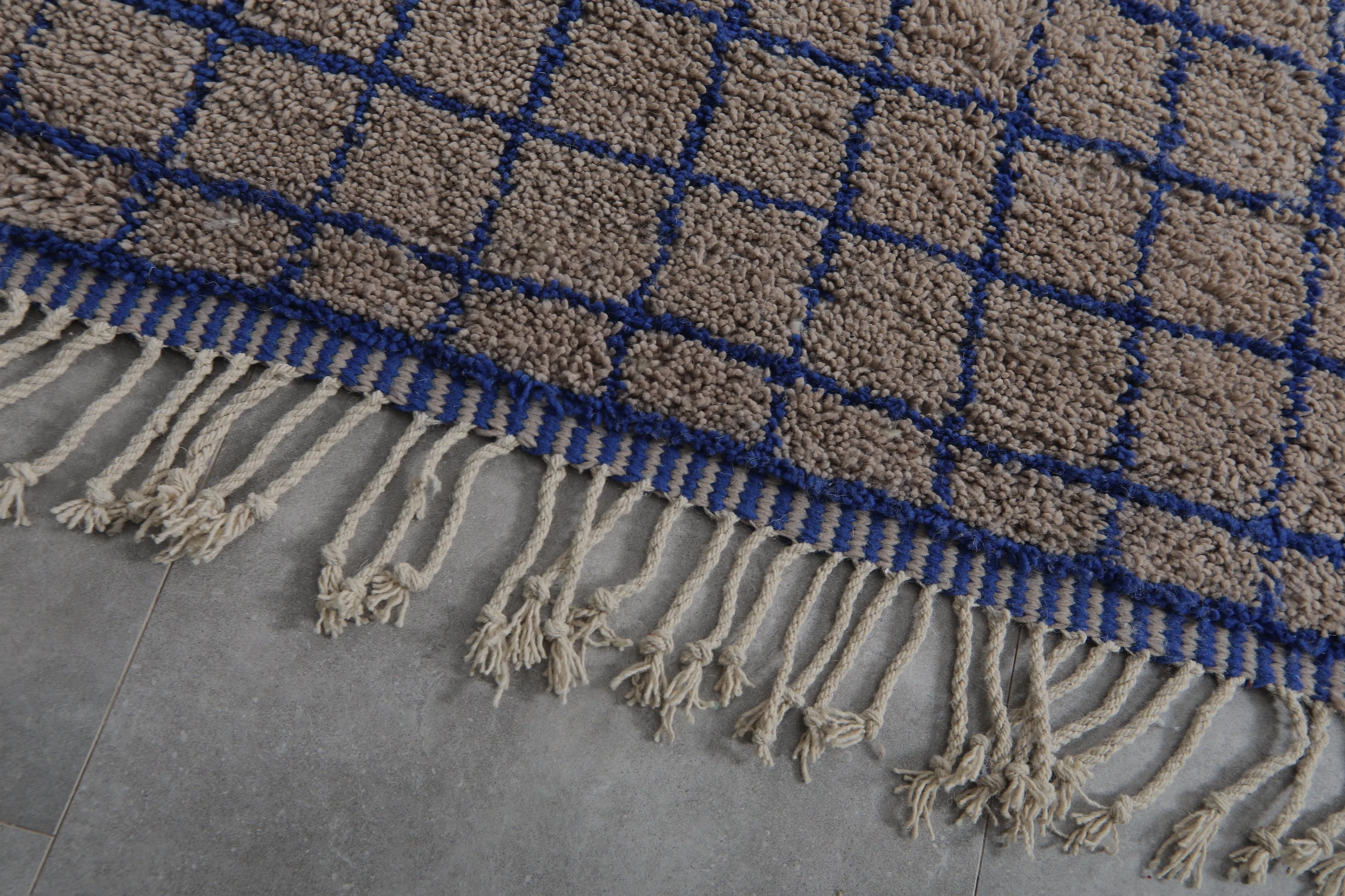Beni Ourain moroccan rug - Custom Wool rug - Berber rug