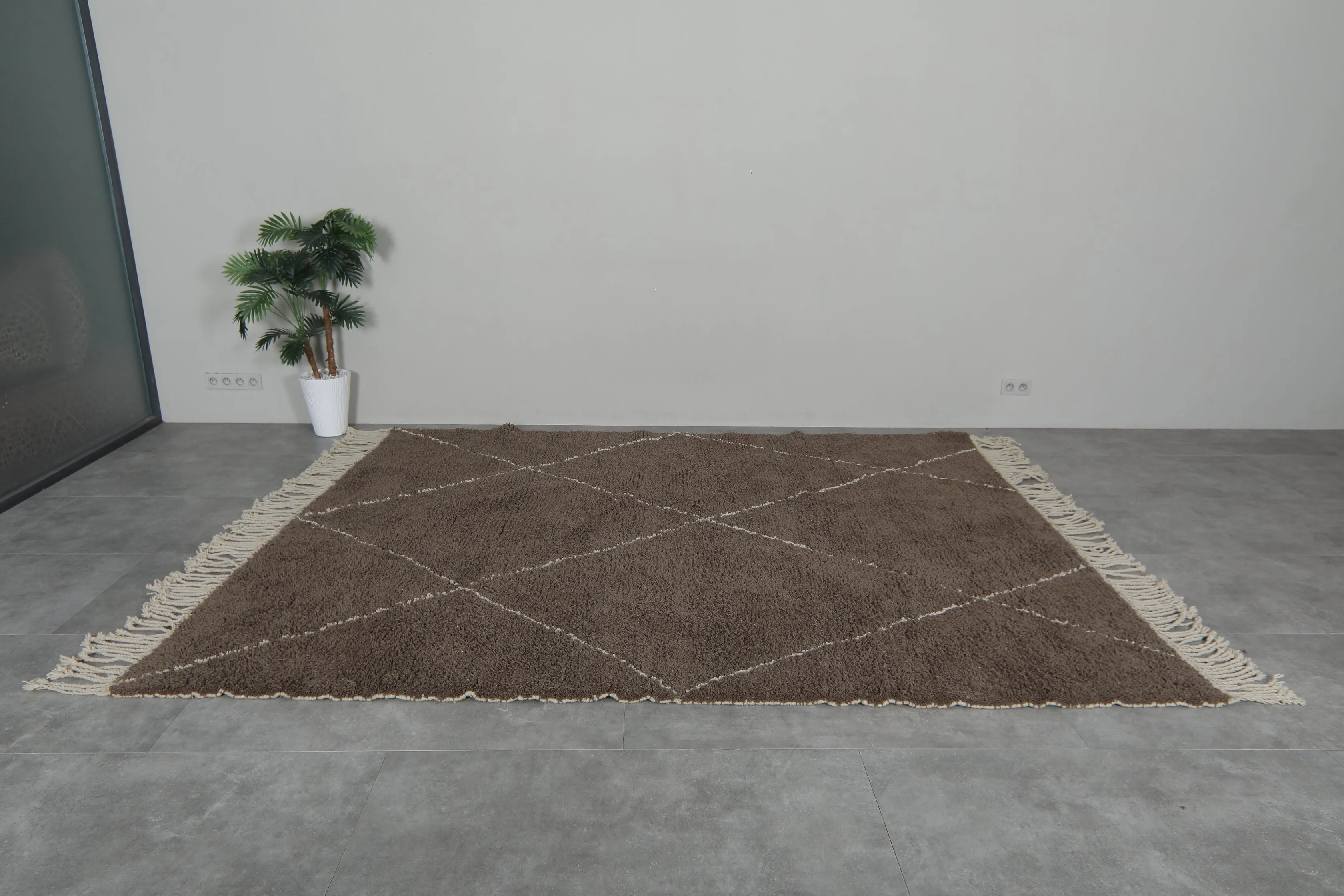 Beni Ourain moroccan rug - Custom Wool rug - Berber rug