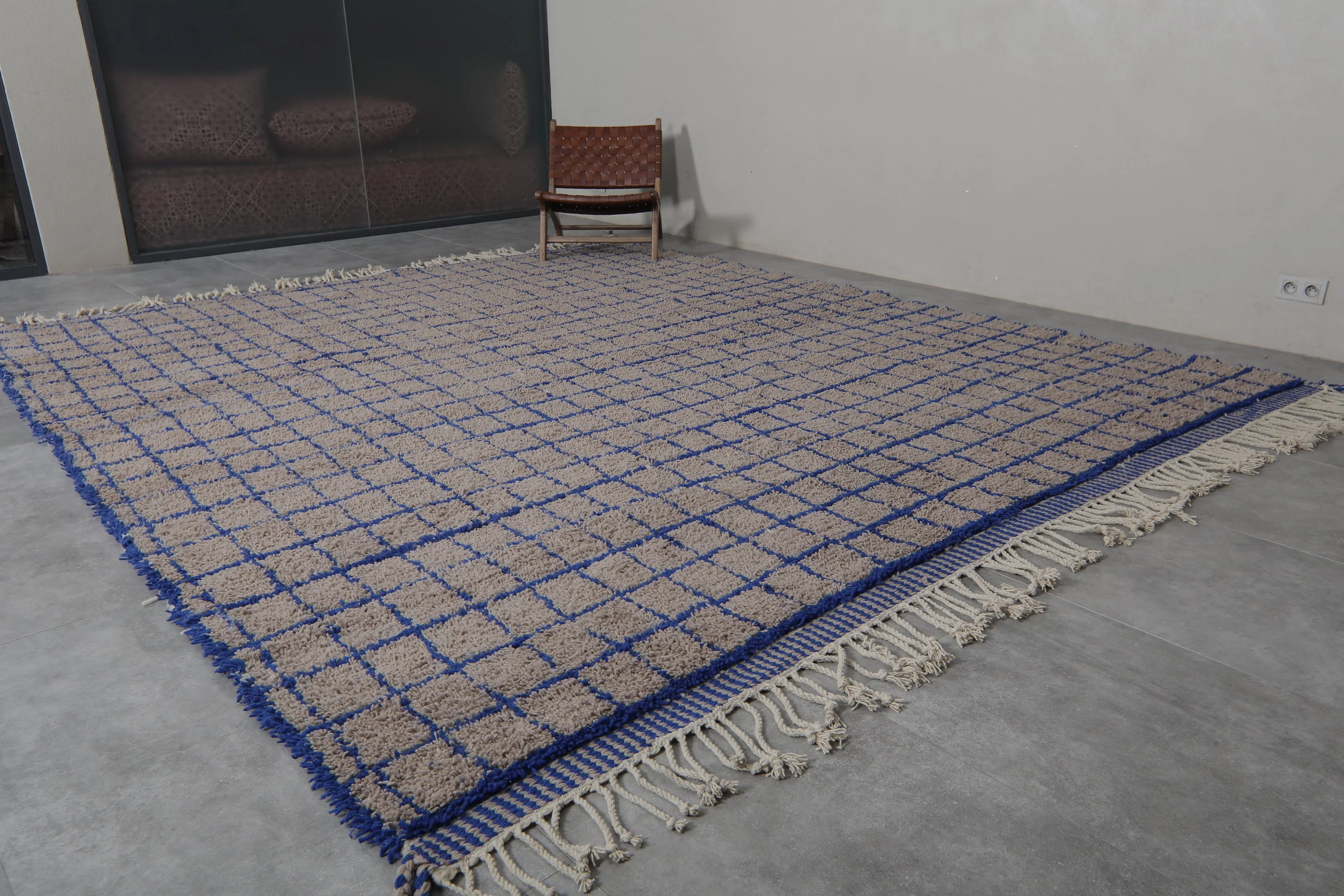 Beni Ourain moroccan rug - Custom Wool rug - Berber rug