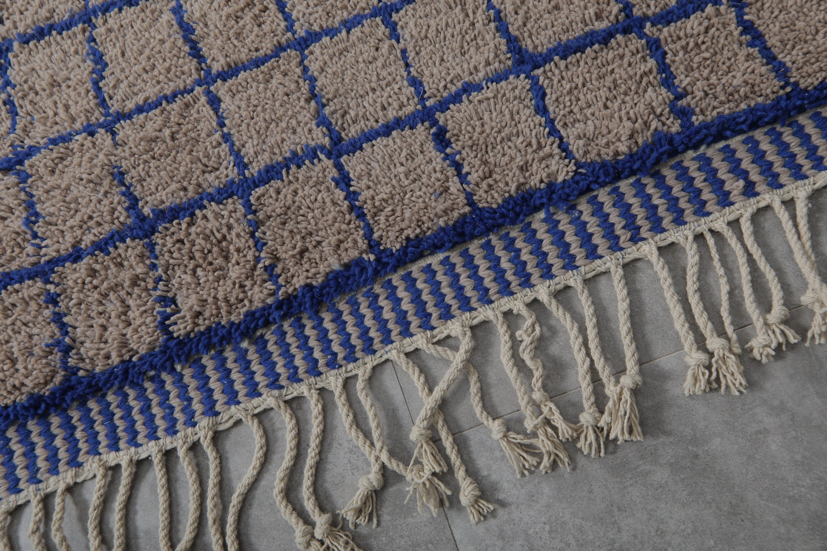 Beni Ourain moroccan rug - Custom Wool rug - Berber rug