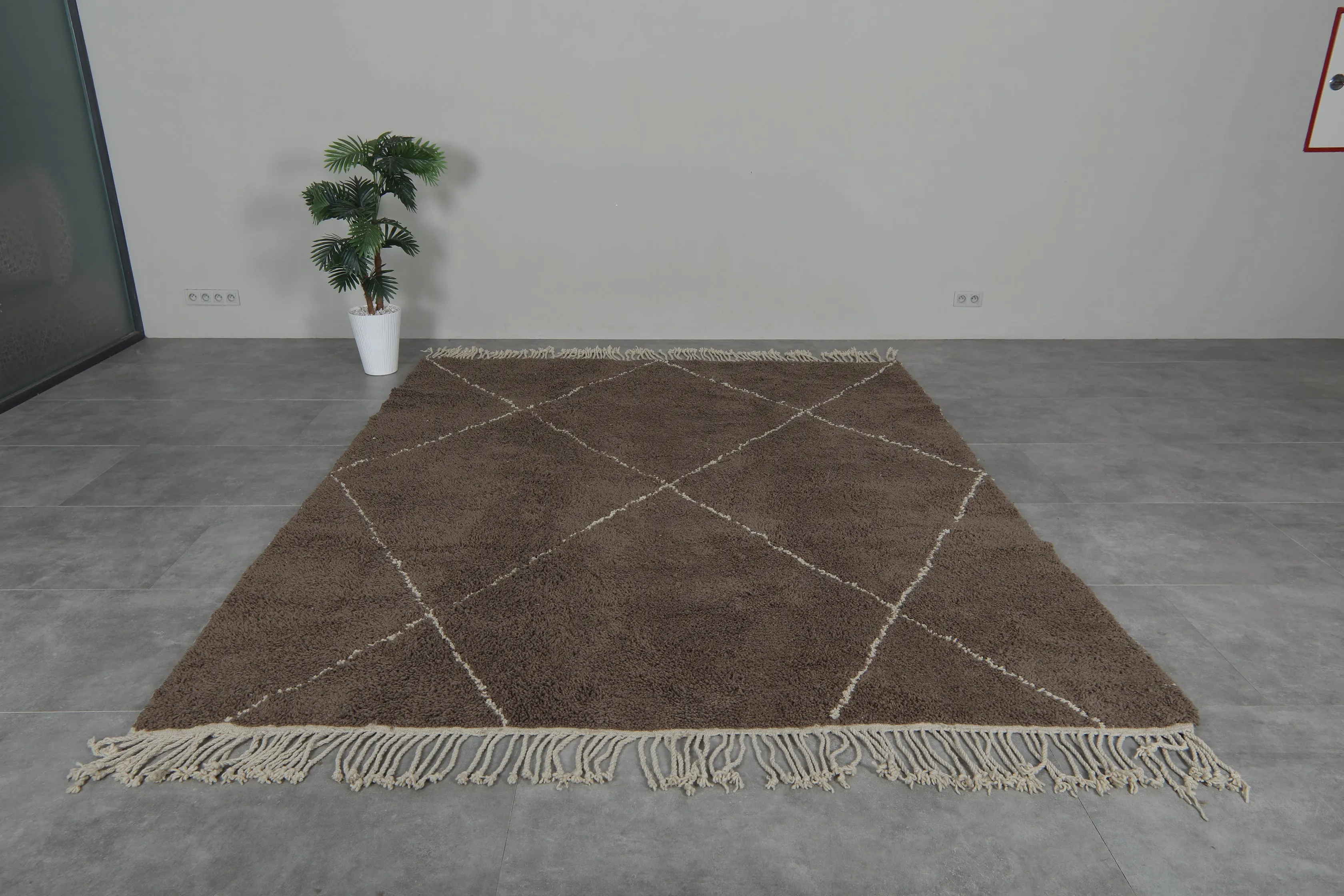 Beni Ourain moroccan rug - Custom Wool rug - Berber rug