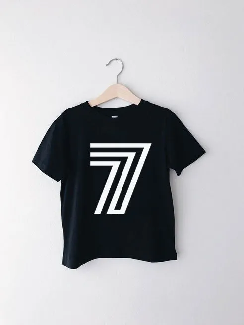 Birthday Bold Number T-Shirts