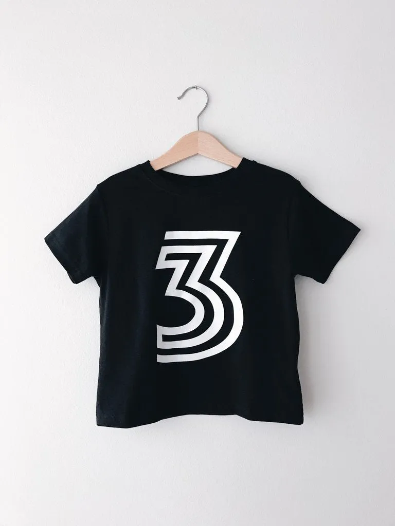 Birthday Bold Number T-Shirts
