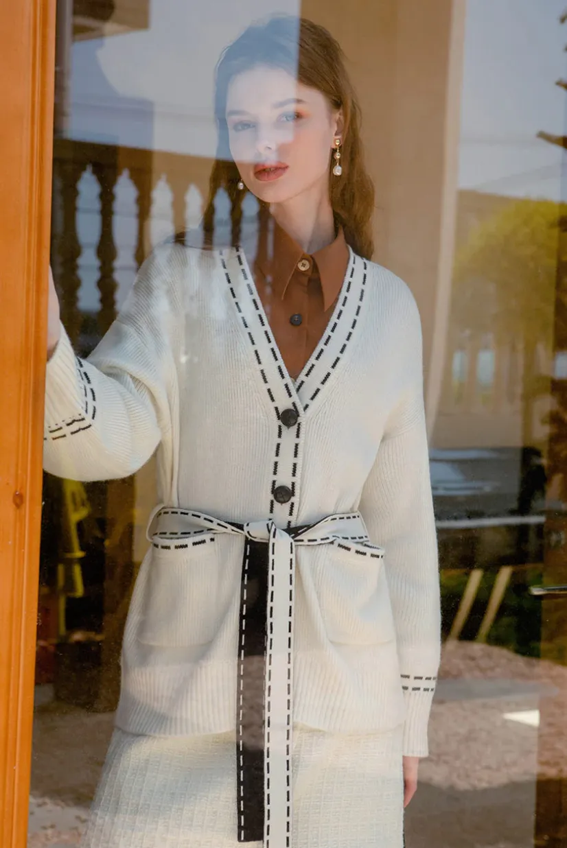 Blaise Wool Cardigan