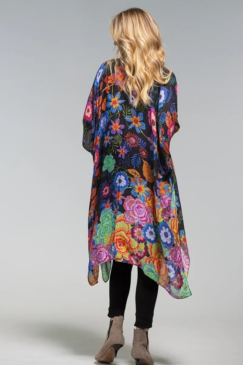 Blooming Breeze Floral Duster Kimono