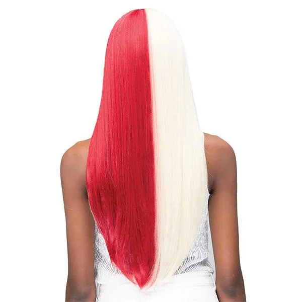 Bobbi Boss Synthetic 13x4 HD Lace Wig - MLF242 GARNET