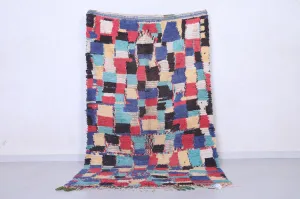 Bohemian Checkered Rug - 4.5 x 8.2 Feet