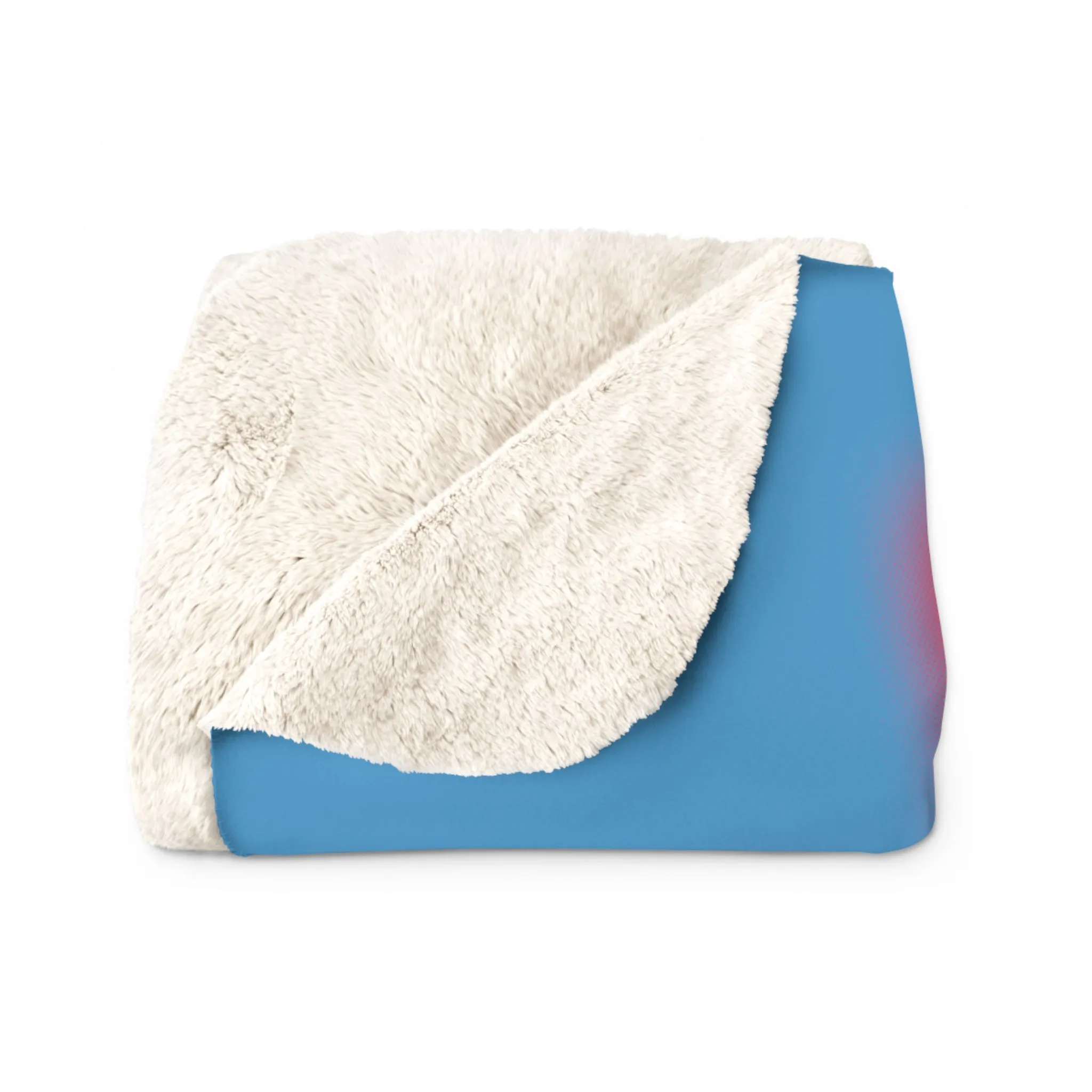 Born Vibrant Sherpa Fleece Blanket