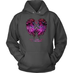 Breast Cancer Sweatshirt with Wings | October | Breast Cancer Month | Cancer Awareness | Pink Month