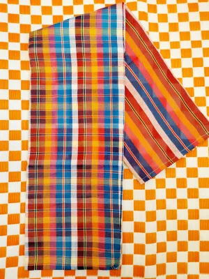 Bright bold checks