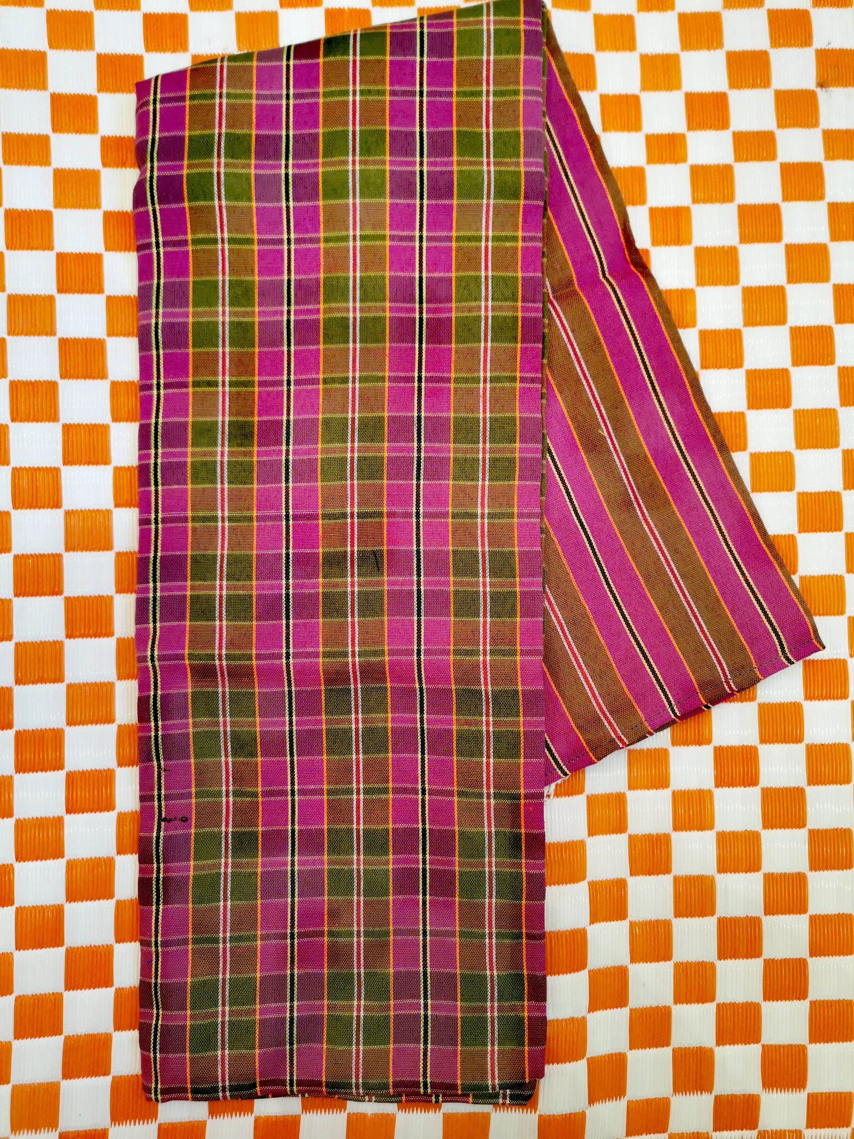Bright bold checks