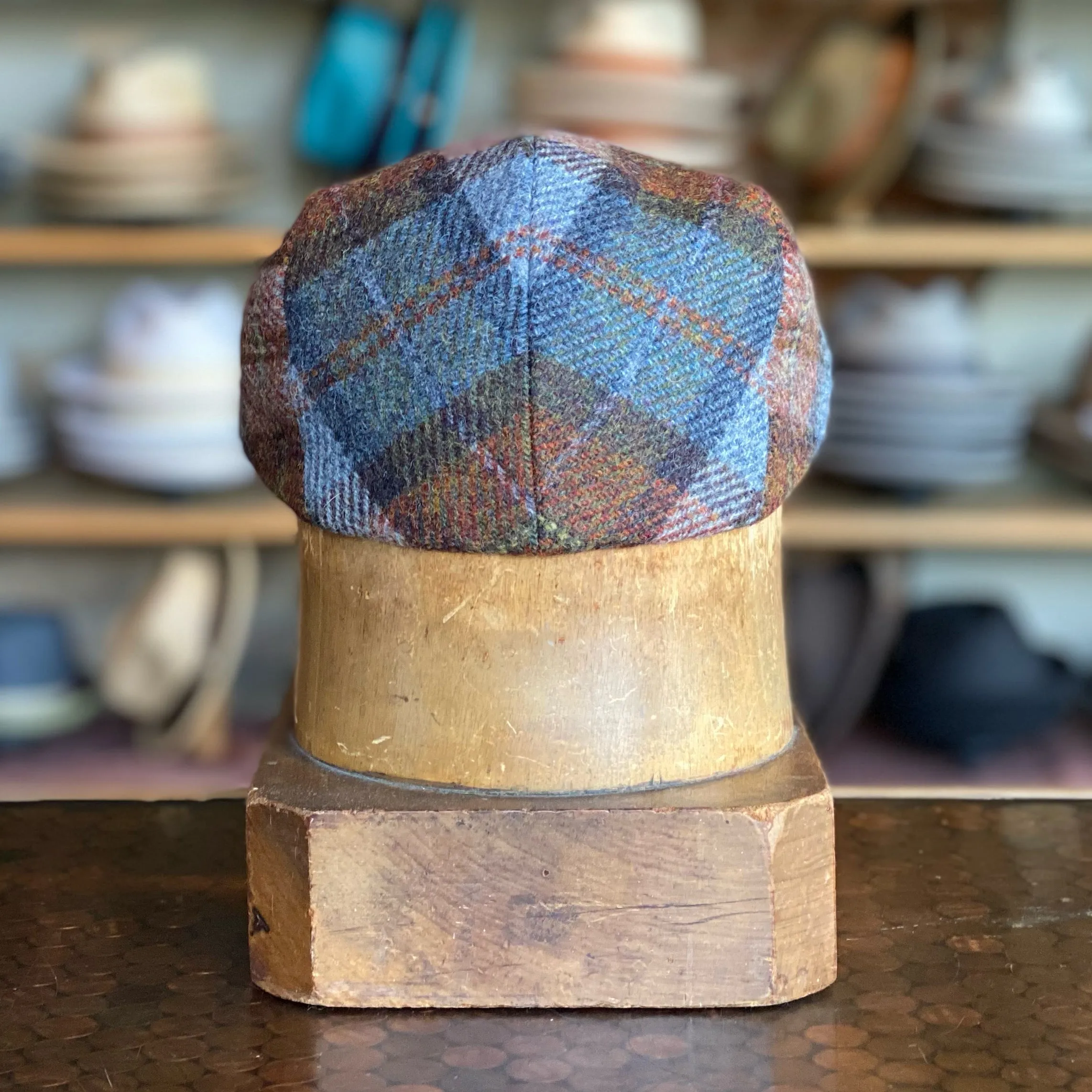 British Plaid Flat Cap