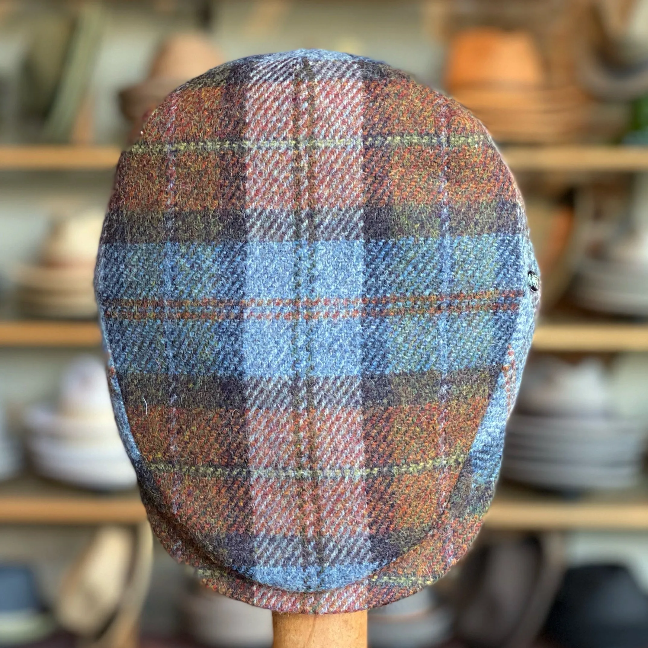 British Plaid Flat Cap