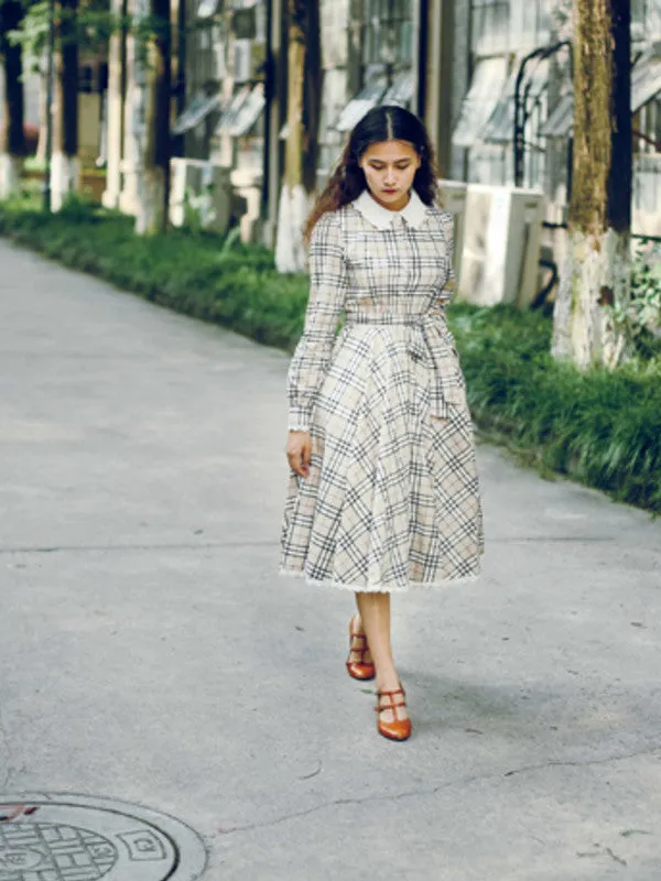 burberry print trench coat dress