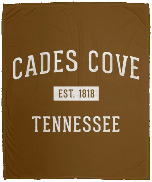 Cades Cove Established - Plush Fleece Blanket (50x60)
