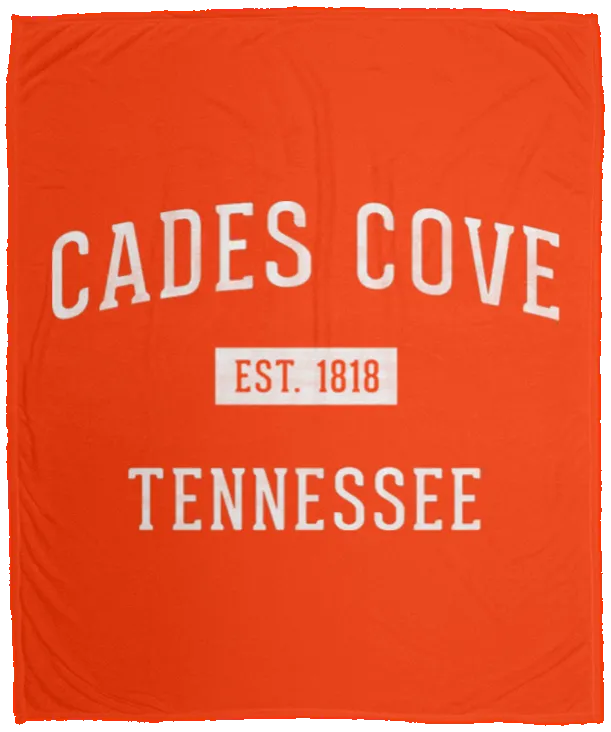 Cades Cove Established - Plush Fleece Blanket (50x60)