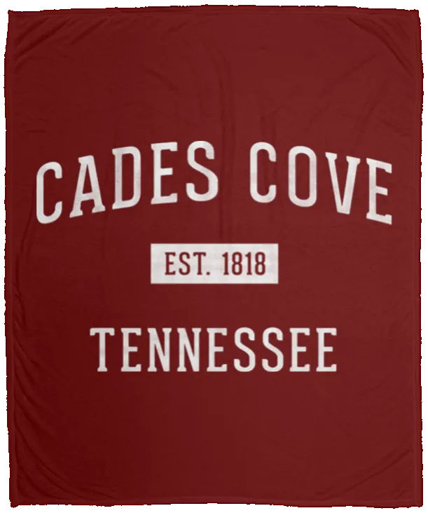 Cades Cove Established - Plush Fleece Blanket (50x60)