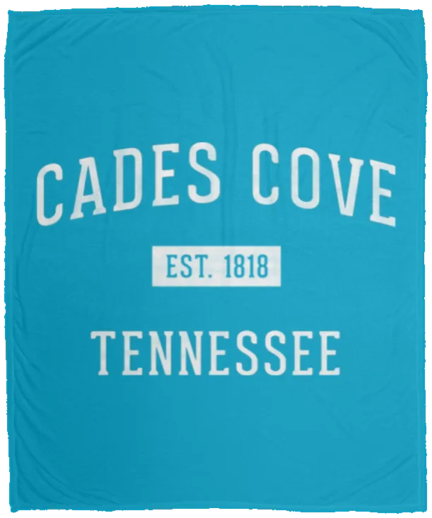 Cades Cove Established - Plush Fleece Blanket (50x60)