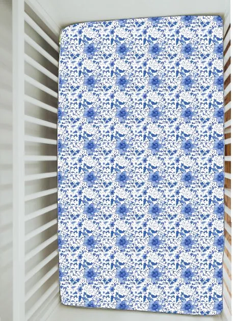 Charming Chinoiserie - Crib Sheet
