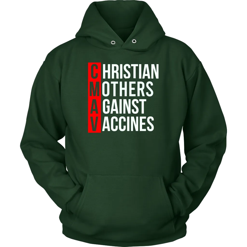 Christian Mothers Against Vaccines Unisex Hoodie Part 1