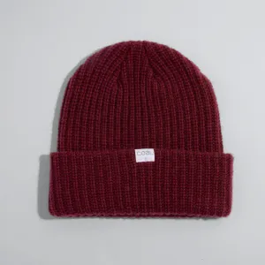 Coal The Dan Beanie - Dark Red