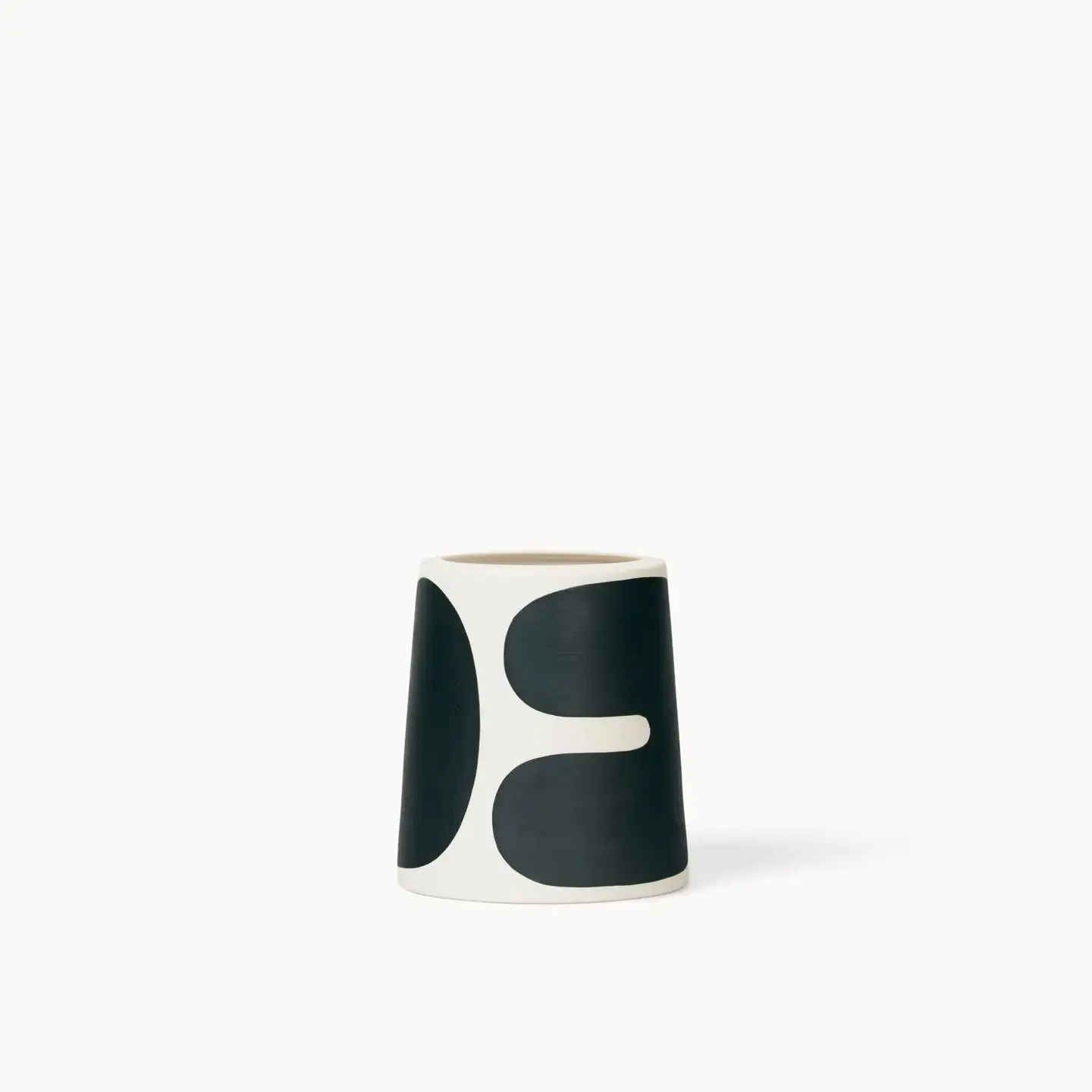 Color Block Short Pillar Vase