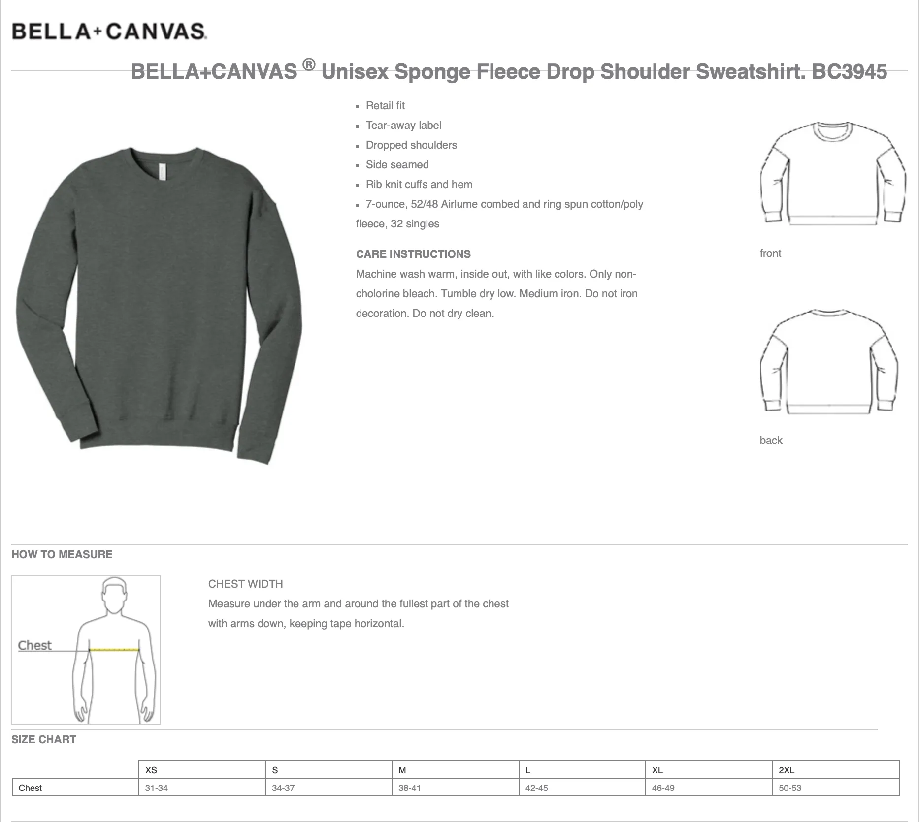 Cool Moms Club Chest Design Fleece crewneck pullover