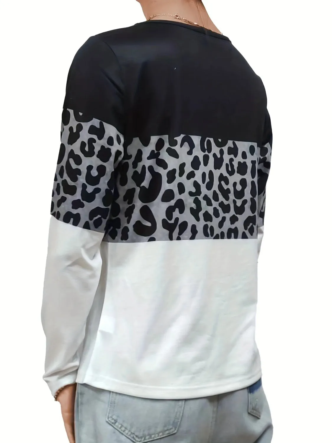 Crisscross Color Block Long Sleeve Top (3 Color Styles)