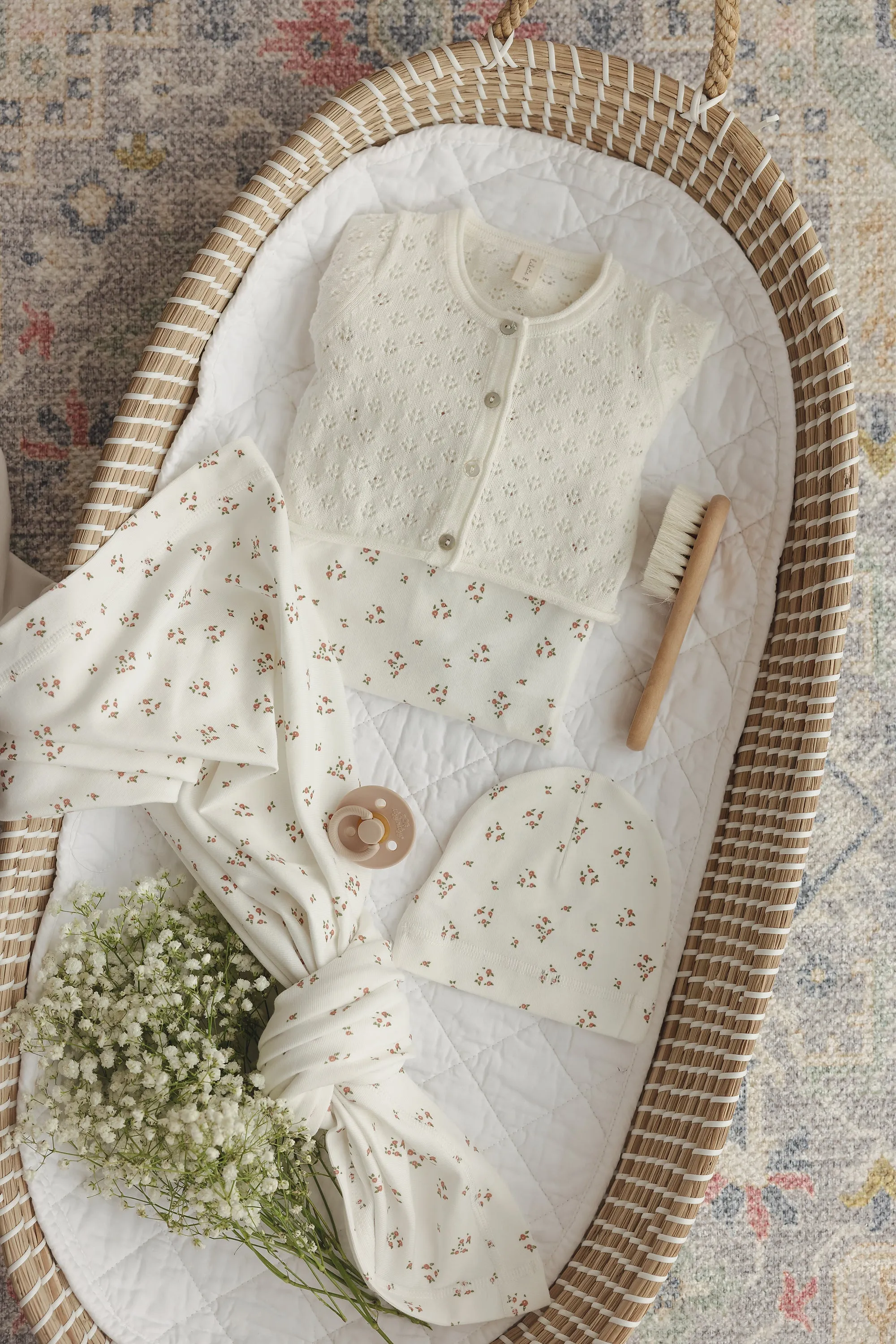 Dainty Floral Footie