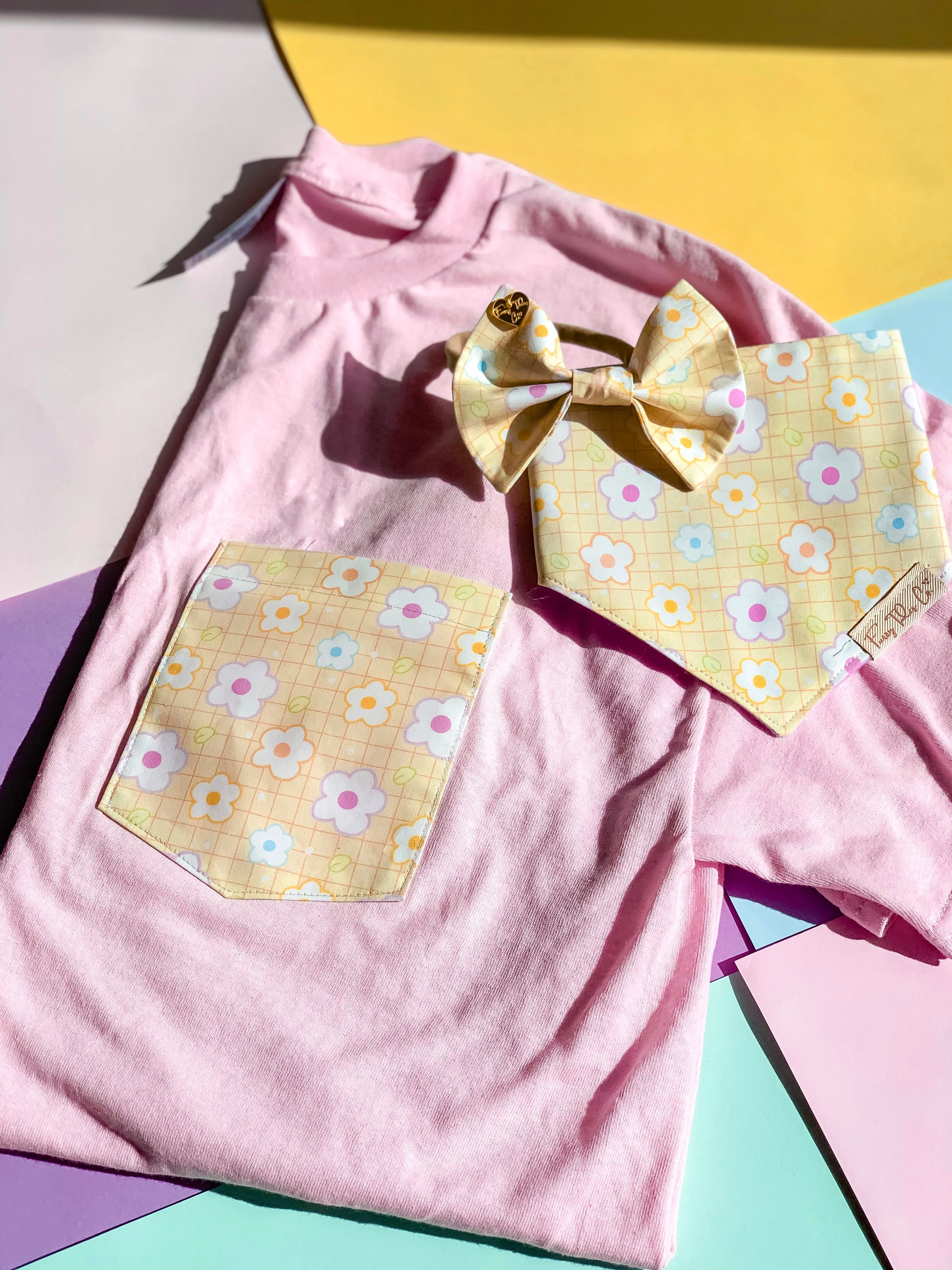 Dainty Floral Pocket Tee