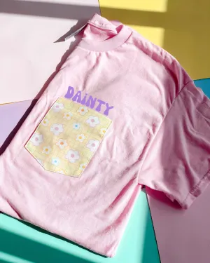 Dainty Floral Pocket Tee