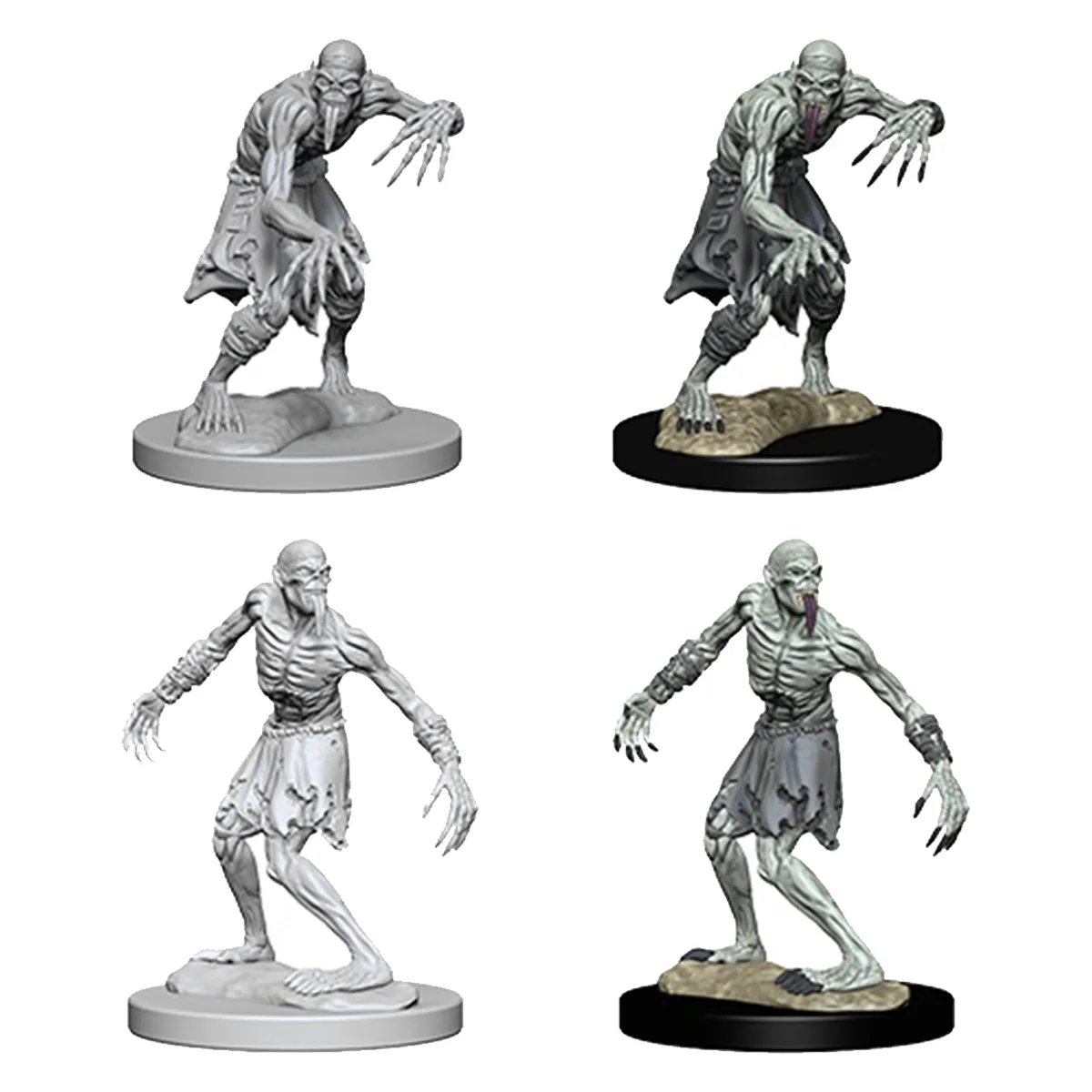 D&D Nolzurs Marvelous Unpainted Miniatures Ghouls