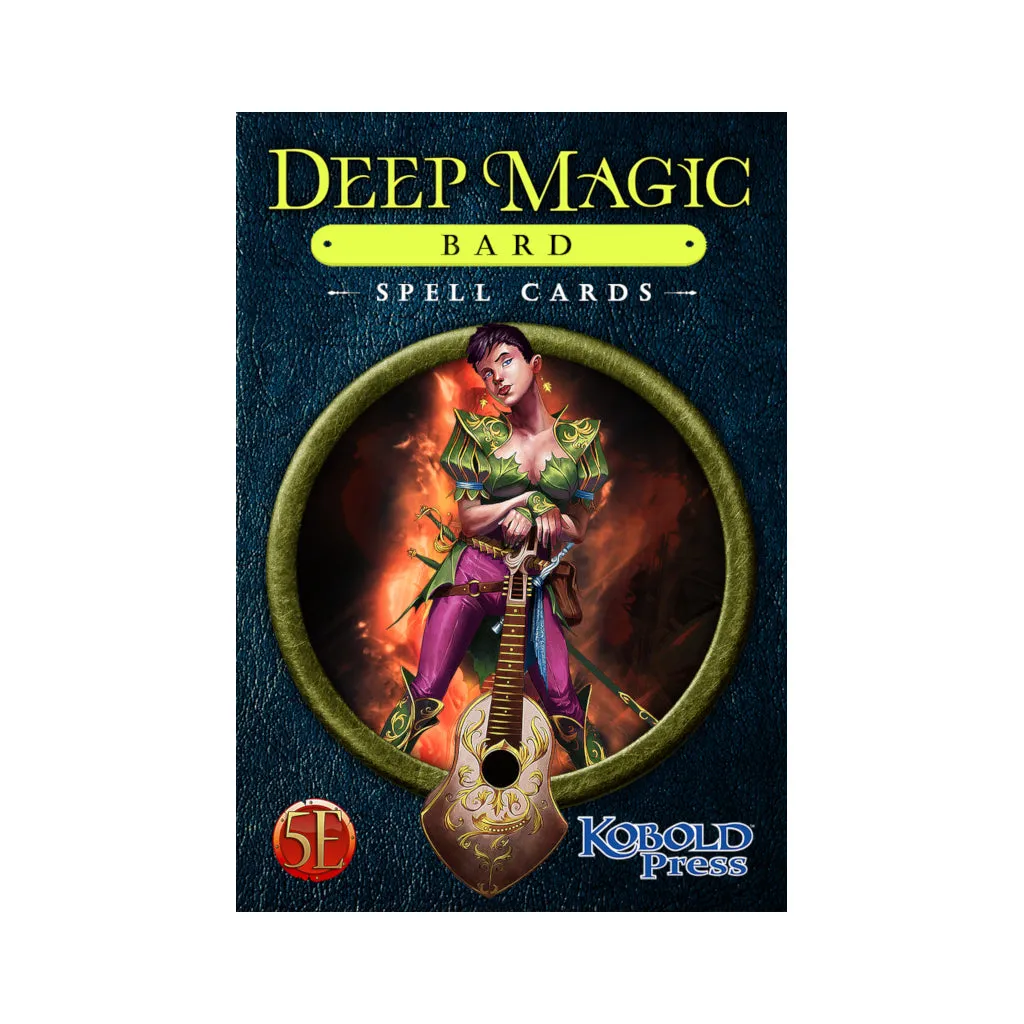 Deep Magic Spell Cards: Bard