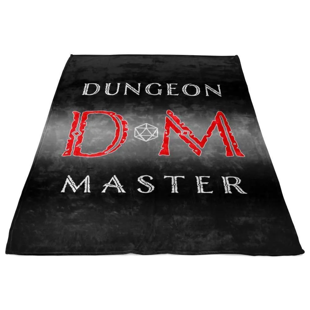 Dungeon Master DM Fleece Blanket