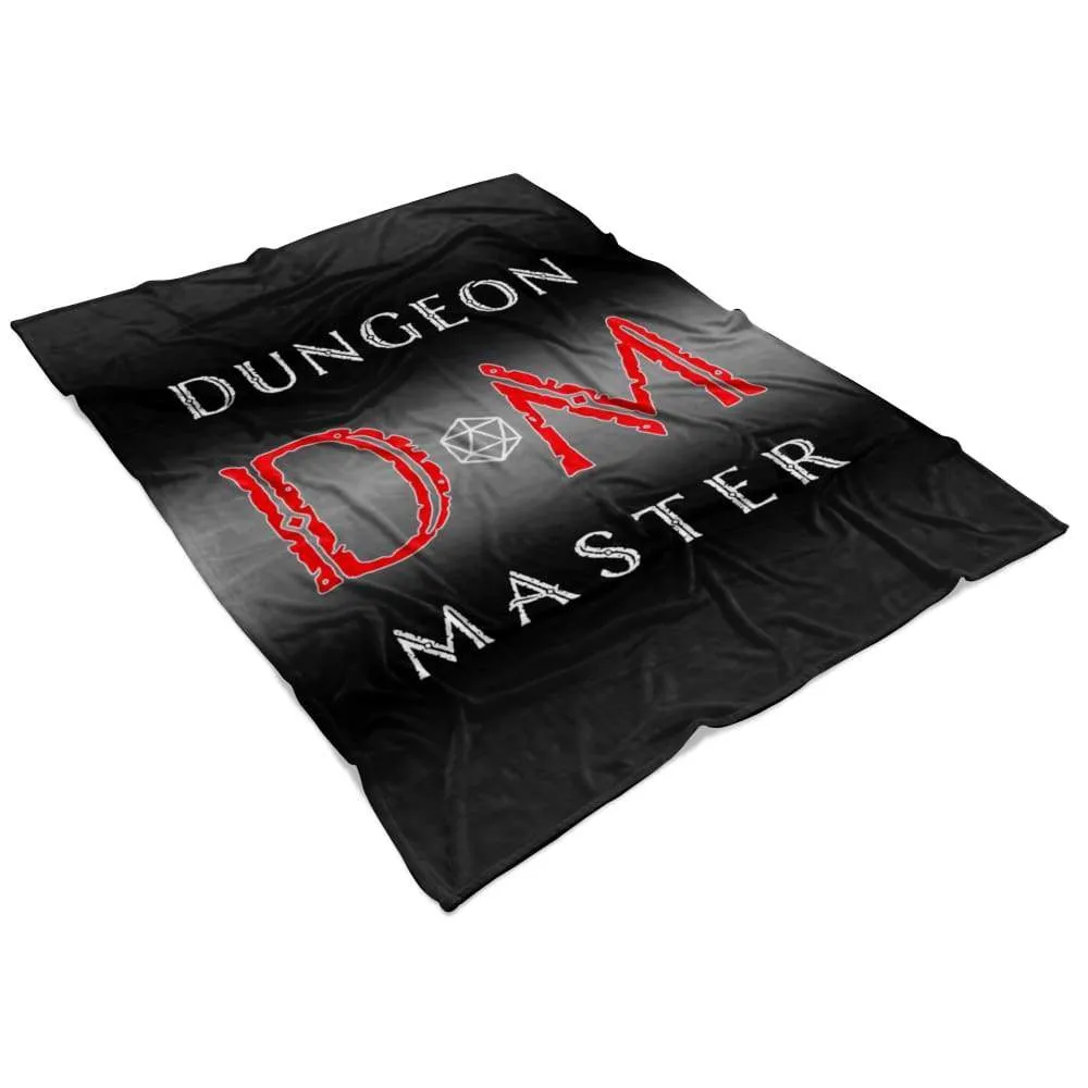Dungeon Master DM Fleece Blanket